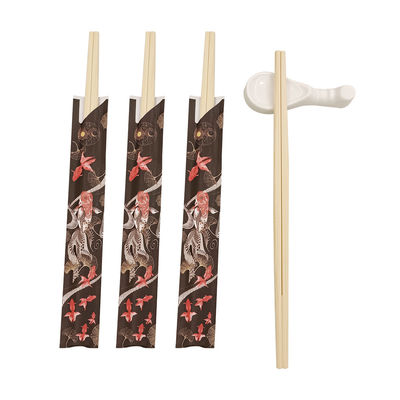 Özelleştirilebilir Tek kullanımlık Bambu Çubukları Doğal Renk/Karbonlaştırılmış Sushi ve Japon Yemekleri için İdeal Modern Stil