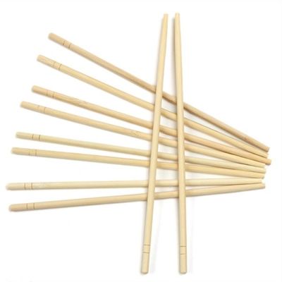 Yüksek hassasiyetli yuvarlak bambu çubukları kullanımı kolay tek kullanımlık bambu çubukları