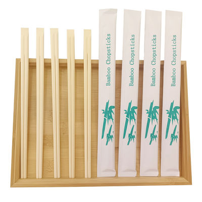 Tensoge Özel Bireysel Doldurulmuş Çubuklar Tam Kağıt Set Biyodegradable Tek kullanımlık Bambu Çubuklar Modern Stil için