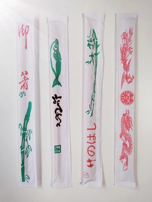 % 100 Doğal Bambu Sushi Tensoge Çubuklar Çevre dostu ve Japon yemeği için tek kullanımlık