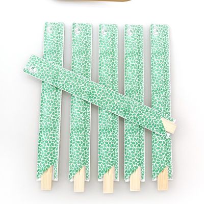 Tek kullanımlık Bambu Çubukları 100% Doğal Renk ve Japon Sushi Çubukları için Çevre Koruması
