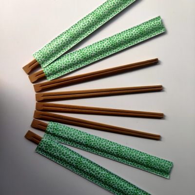 Doğal Özel Bambu Çubukları Sushi Restoranı için Tek kullanımlık Bambu Çubukları