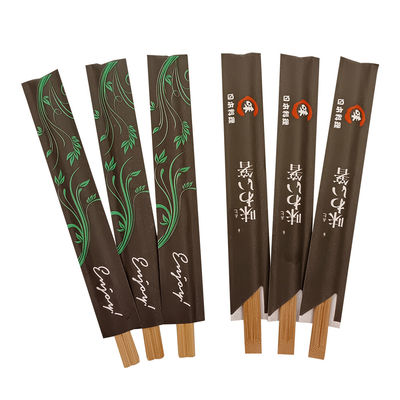 Sushi için bir kere kullanılabilir bambu çubukları Karbonlaştırılmış doğal bambu çubukları