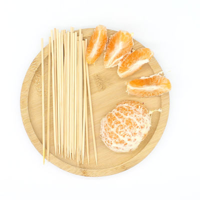 Yapışkan olmayan BBQ Yapışkan olmayan Bambu Yapışkanları Yapışkan olmayan Bambu Grilling Skewers Sağlıklı ve Konforlu