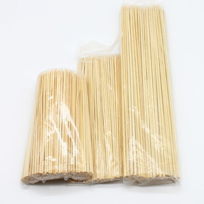 Yapışkan olmayan BBQ Yapışkan olmayan Bambu Yapışkanları Yapışkan olmayan Bambu Grilling Skewers Sağlıklı ve Konforlu