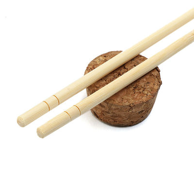 Tek kullanımlık doğal bambu çubuklar Özel ambalaj kağıdı Çevre dostu