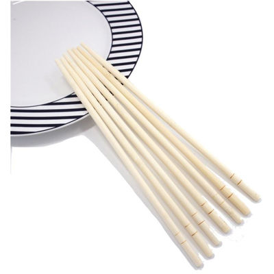 Tek kullanımlık Japon tarzı çubuklar % 100 Doğal Bambu Kişiselleştirilmiş Japon çubukları