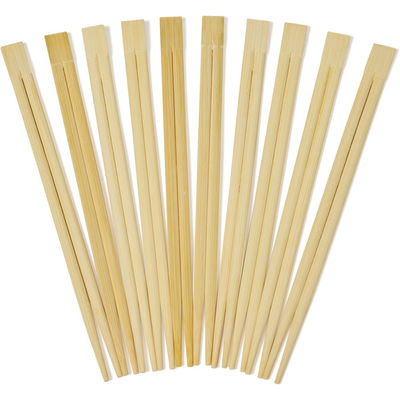 Doğal ve parçalanabilir yemek çubukları üretimi Sağlıklı Yemek için tek kullanımlık bambu yemek çubukları 170mm takılar seti