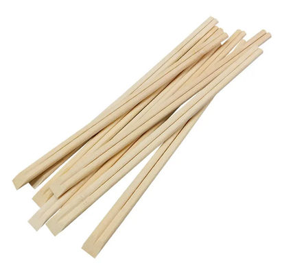 Tek kullanımlık Bambu Çubukları 21cm 24cm Ekoloji Dostu Restoran Sınıfı