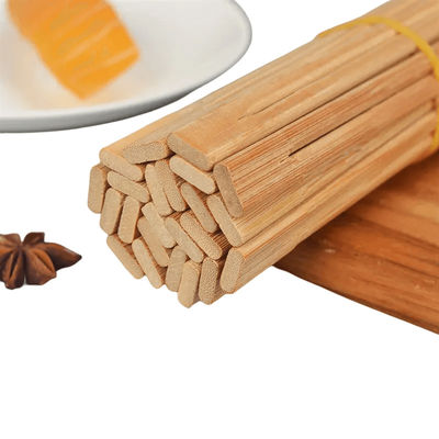 Doğal Renkli Japon Sushi Çubukları Hafif Kişiselleştirilmiş Bambu Çubukları