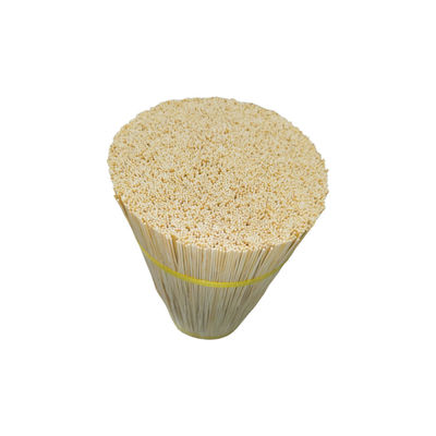 Diametresi 1.3mm Bambu çubukları Çeşitli Çeşitli Tütsü Yapımında