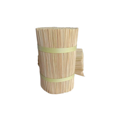 Diametresi 1.3mm Bambu çubukları Çeşitli Çeşitli Tütsü Yapımında