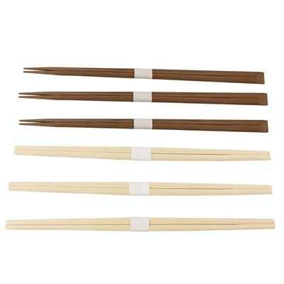 Özelleştirilebilir Tek kullanımlık Bambu Çubukları Doğal Renk/Karbonlaştırılmış Sushi ve Japon Yemekleri için İdeal Modern Stil