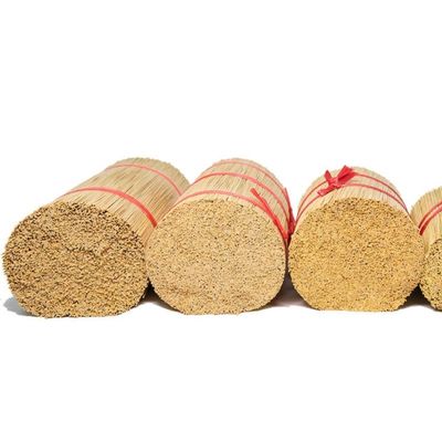 Sürdürülebilir Bambu Tütsü Çubukları Agarbatti Yapımı İçin Doğal Bambu Çubukları
